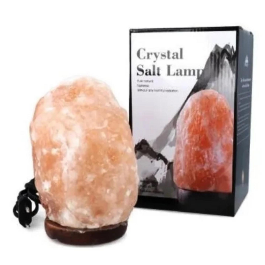 Lámpara de sal del Himalaya de 5 kg con regulador de intensidad (dimmer)