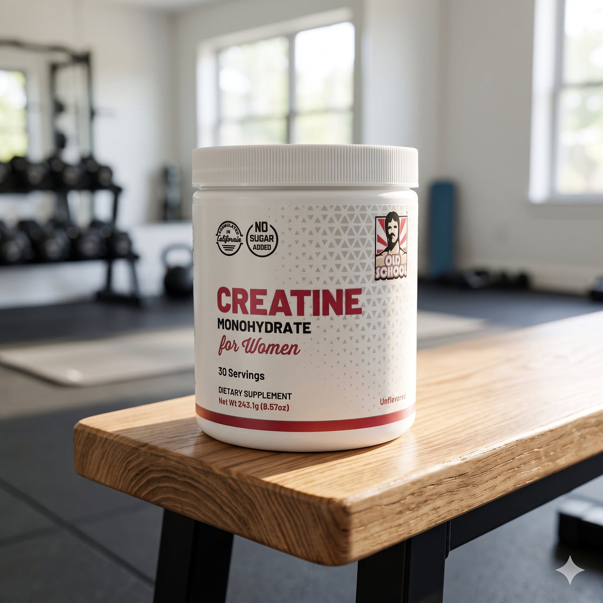 Creatina Monohidratada Pura para Mujer