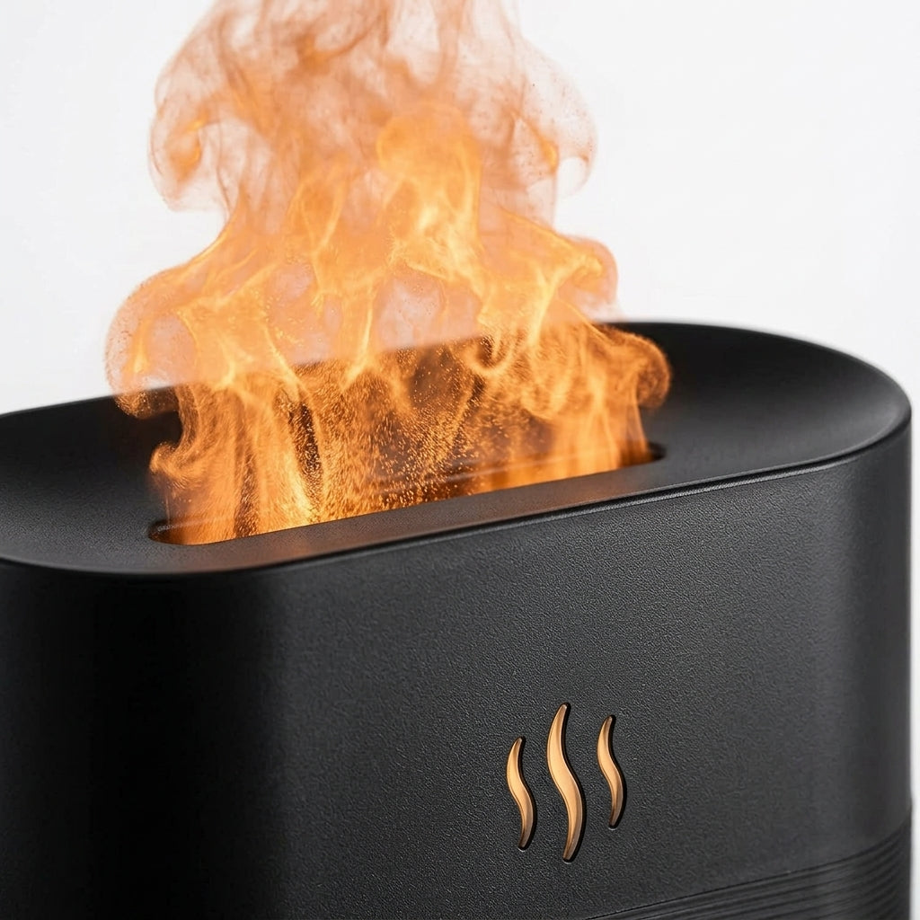 Lámpara Humidificadora forma de llama