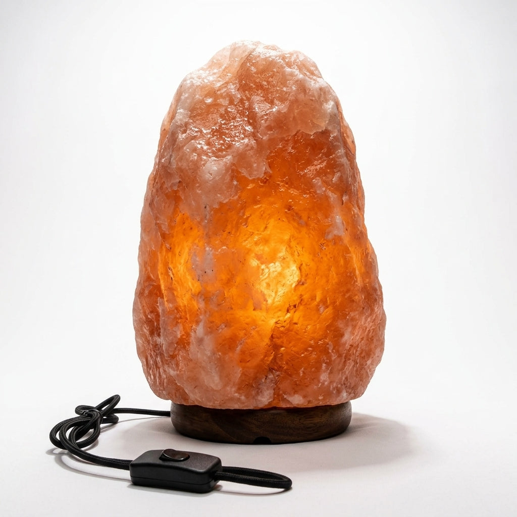 Lampara De Sal Del Himalaya Con Dimer