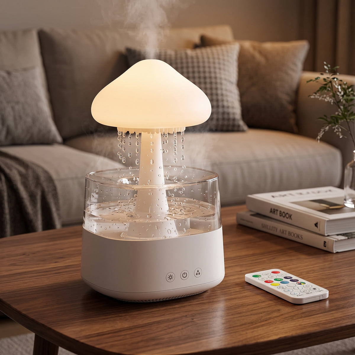 Humidificadora Larga Nube de Lluvia